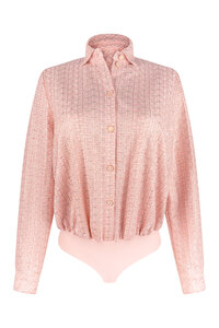 Louisa Bracq Tweegy Body-Blouse Nude Rose