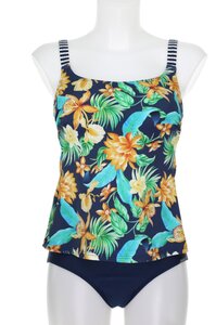 Sunmarin Prothese Tankini Blauw/Bloemdessin