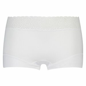  RJ Bodywear Dames Short Lace wit