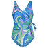 Ten Cate Swirl Badpak Blauw Multi_