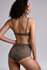 Marlies Dekkers Dame de Paris Hoge Slip Cappuccino Brown_