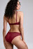 Marlies Dekkers Carita BH Balconette Carbernet Red and Lace_