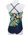 Sunmarin Prothese Tankini Blauw/Bloemdessin_