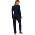 Lisca Mirabelle Pyjama Lange Mouw  Twighlight Blue _