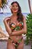 Rosa Faia Wild Garden Bikini Zwart/Bloem_