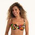 Rosa Faia Wild Garden Bikini Federica-Brenda Zwart-Gebloemd_